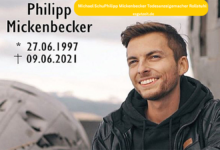 Philipp Mickenbecker Todesanzeige